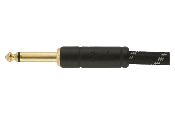 Fender Deluxe Series Cable Straight 3m Black Tweed image 2