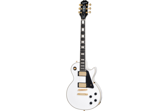 Epiphone Les Paul Custom Alpine White image 2