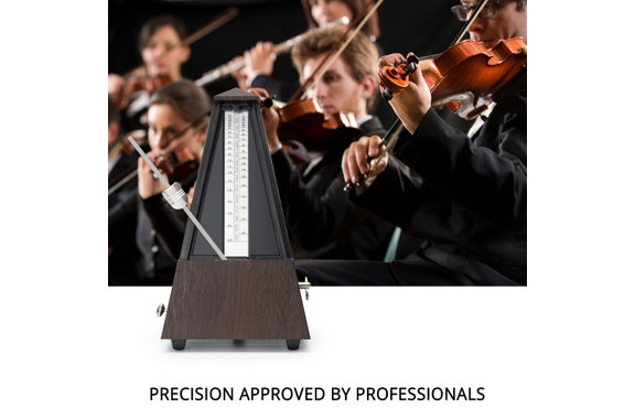 Steinmayer M-03G Metrónomo con campana marrón image 2