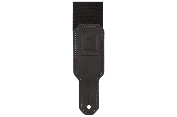 Boss BSC-20-BLK Black Cotton Guitar Strap image 2