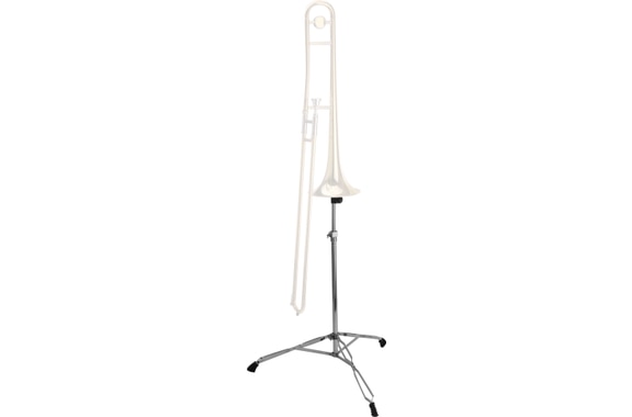 Classic Cantabile PS-2013 Trombone Stand with Spring Rest, Chrome-Plated image 2