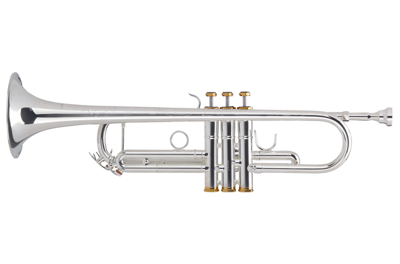 Lechgold TR-16S Trompeta Bb plateada image 2