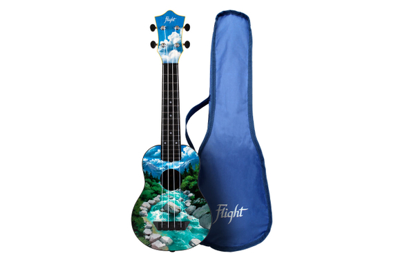 Flight TUS 30 SLO Travel Ukulele SET image 2