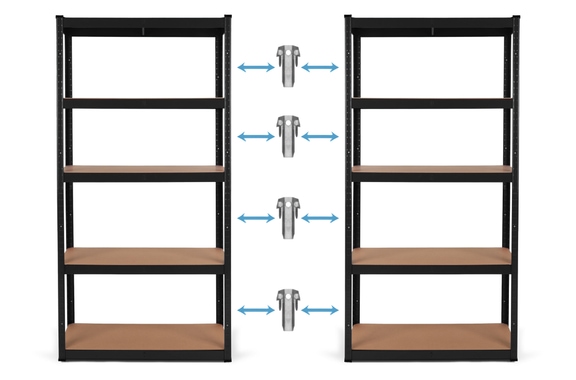 Clips de Liaison Stagecaptain pour Étagères HR-175 Heavyrack image 2