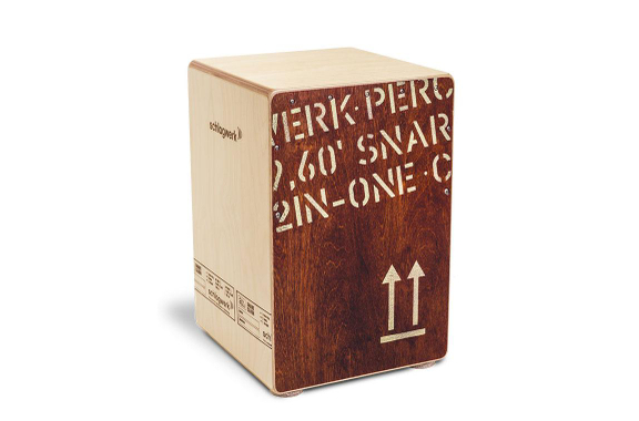 Schlagwerk CP403 RED Cajon 2inOne Red Edition Medium Set inkl. Cajonschule image 2