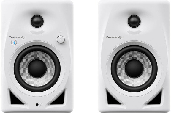 Pioneer DJ DM-40D-BT Monitor da Studio 4" Coppia bianca image 2