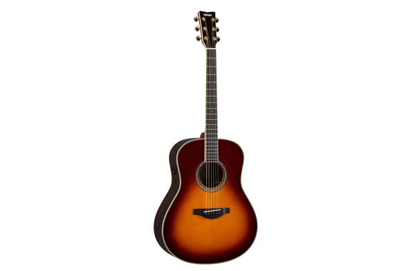 Yamaha LL-TA BS TransAcoustic Brown Sunburst image 2