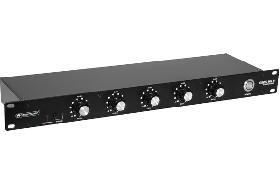Omnitronic Q-25 MK2 DJ-Equalizer image 2
