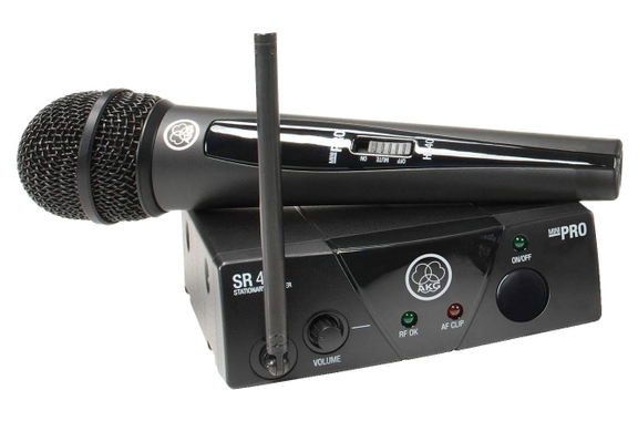 AKG WMS 40 Mini Vocal Handfunkmikrofon Set ISM2 864,375 MHz image 2