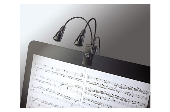 K&M 12245 Notenpultleuchte Double4 LED FlexLight image 2