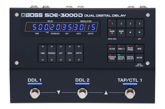 Boss SDE-3000D Dual Delay Pedal Set image 2