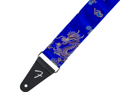 Fender Satin Dragon Strap Royal Blue image 2