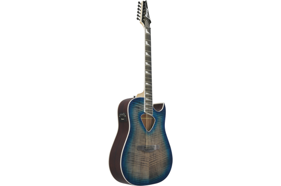 Ibanez ALT50FA-BDB Westerngitaar Blue Doom Burst High Gloss image 2