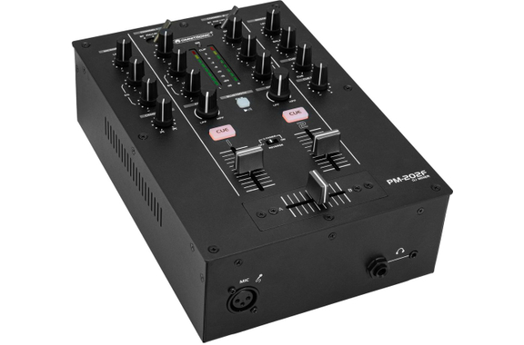 Omnitronic PM-202F 2-Kanaals DJ-Mixer met Filter Set image 2