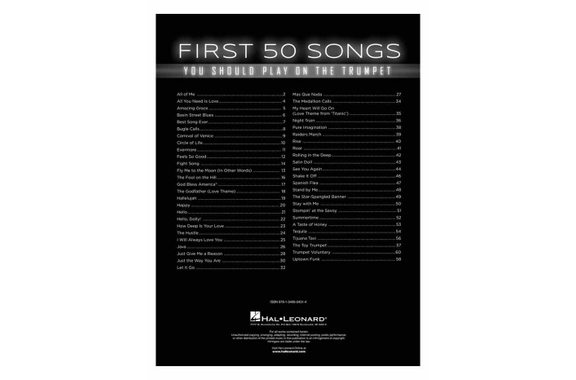 Les 50 Premières Chansons À Jouer À La Trompette image 2