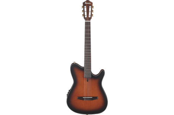 Ibanez FRH10N-BSF Gitaar Brown Sunburst Flat image 2