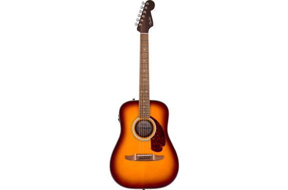 Fender California Deluxe Redondo Jr. E Honey Sunburst image 2