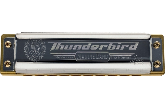 Hohner Marine Band Thunderbird Mondharmonica D-Low image 2