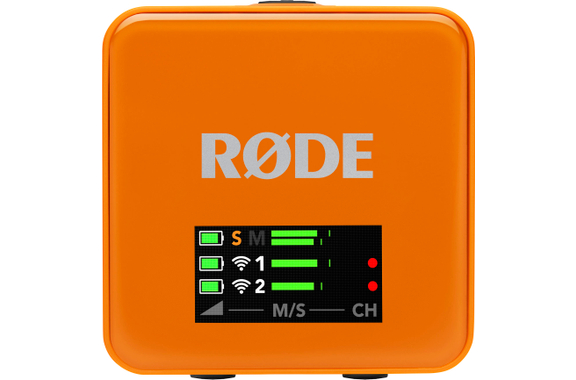 Rode Wireless GO (Gen 3) Orange image 2