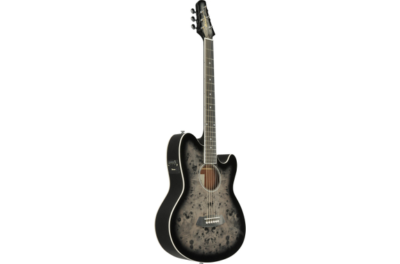 Ibanez TCY10PA-CBS Westerngitaar Transparent Brown Black Burst High Gloss image 2