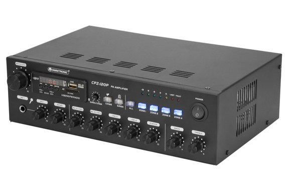 Omnitronic CPZ-120P ELA Mixing Amplifier image 2