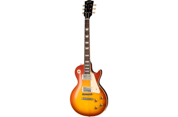 Gibson 1958 Les Paul Standard Reissue VOS Lefthand Washed Cherry Sunburst image 2
