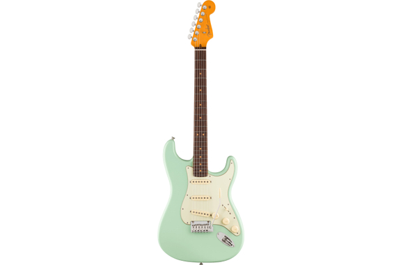 Fender American Ultra Luxe Vintage '60s Stratocaster Surf Green image 2