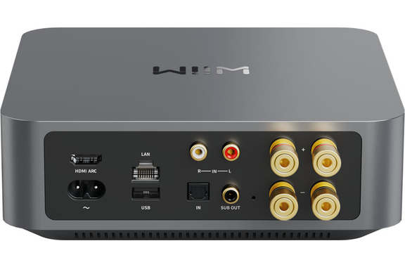 WiiM AMP Amplificatore Multiroom Streaming Grigio image 2