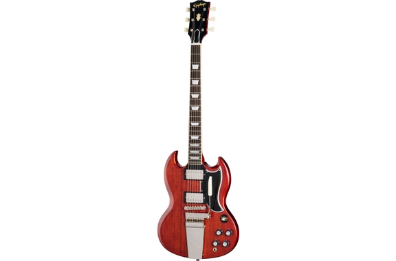 Epiphone 1964 SG Standard met Maestro Vibrola Cherry Red image 2