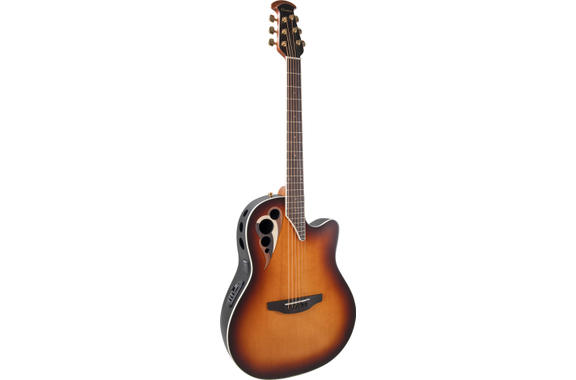 Ovation Celebrity Elite Deluxe CDX40 Deep Contour Vintage Sunburst Satin image 2