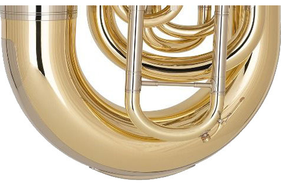 Miraphone Bb-Tuba Modell 494 Hagen Messing image 2