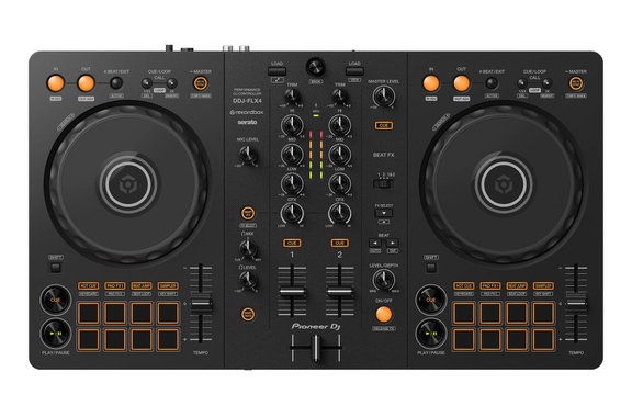 Pioneer DJ DDJ-FLX4 DJ Controller Einsteiger Set image 2