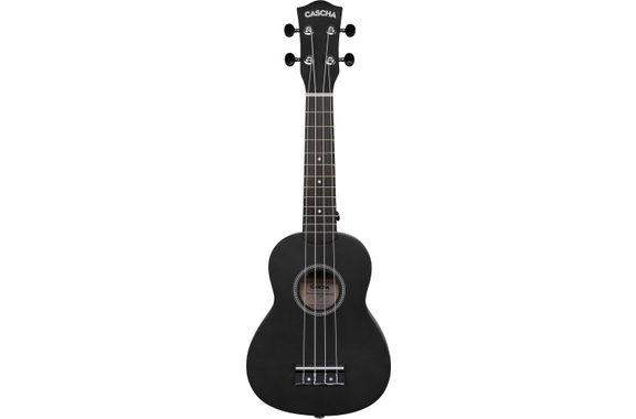 Cascha 3969 Soprano Ukulele Bundle Black image 2