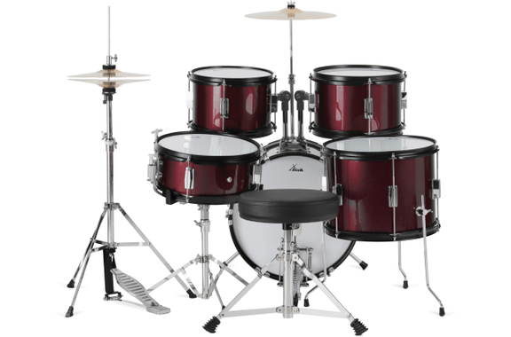 XDrum Junior Pro Kinder Schlagzeug Red inkl. Schule  - Retoure (Verpackungsschaden) image 2