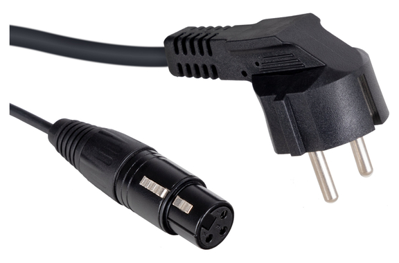 Pronomic Stage EUPPX-10 Hybridkabel Euro/Powerplug/XLR image 2