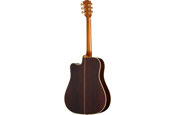 Epiphone Hummingbird Deluxe EC Autumn Burst image 2
