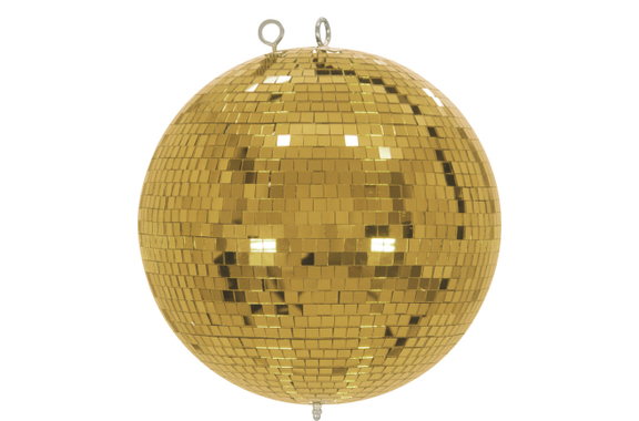 Eurolite Spiegelkugel 30 cm Gold Set image 2