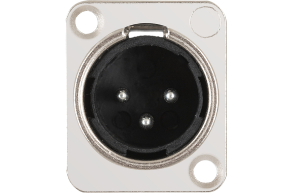 Pronomic XMD XLR Einbaubuchse Male 4x Set image 2