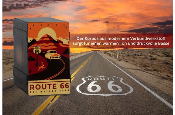 XDrum Design Series Cajon "Route 66" image 2