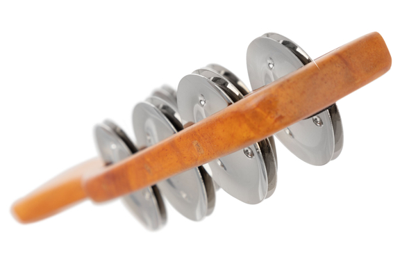 XDrum TS-1 Tambourine Stick legno naturale image 2