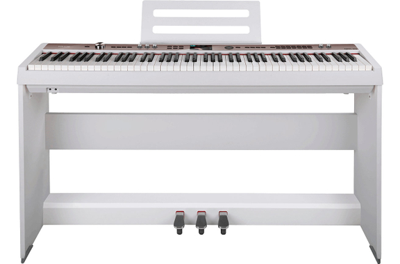 NUX NPK-20-WH con soporte blanco image 2