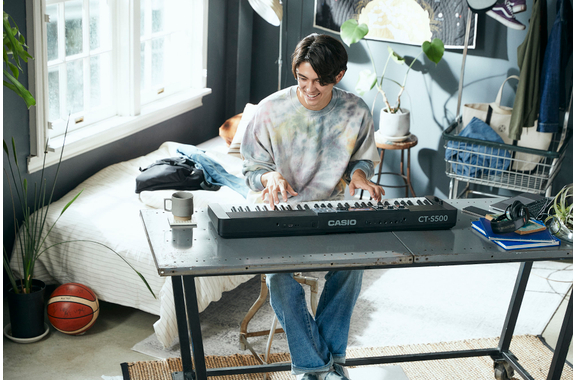 Casio CT-S500 Casiotone Keyboard Schwarz image 2