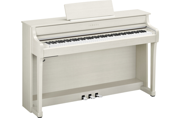 Yamaha CLP-835 WB Digitalpiano Betulla Bianca Set image 2