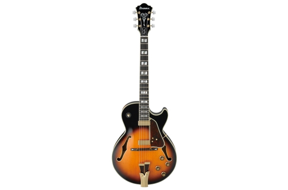 Ibanez GB10-BS George Benson Guitare Hollowbody Brown Sunburst image 2