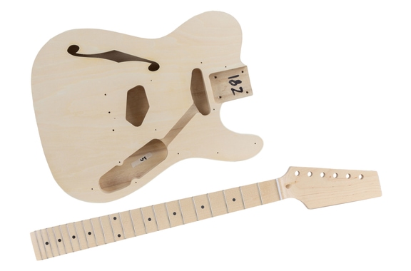 Rocktile E-Gitarren Bausatz Hollowbody TL-Style image 2
