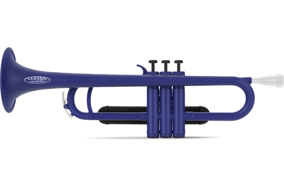 Classic Cantabile KTP-30MB MardiBrass Tromba in Plastica Bb Opaca Blu image 2