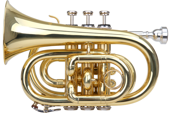 Classic Cantabile Brass TT-400 B-Pocket Trompet Messing image 2