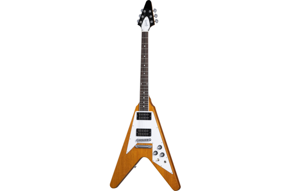 Gibson 70s Flying V Antique Natural image 2