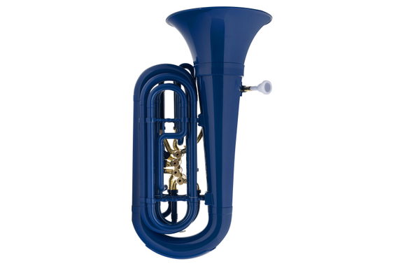 Classic Cantabile KT-30BU MardiBrass Tuba Bb en plastique Bleu image 2