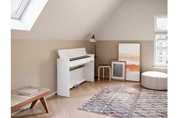 Yamaha Arius YDP-S55WH E-Piano Wit mat image 2